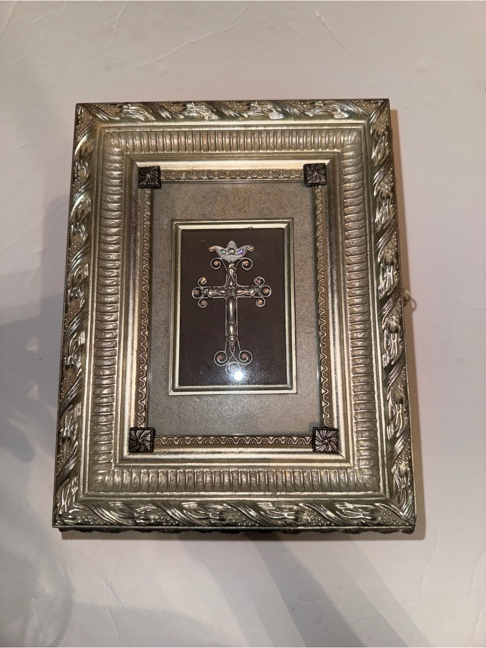 Keepsake Jewelry Box Belinda Miley Exclusively for cbk Ornate Jeweled Cross 2007